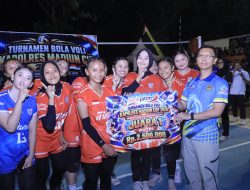 Semangat Sportivitas Warnai Penutupan Turnamen Voli Kapolres Madiun Cup 2026