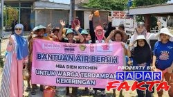 Krisis Air Bersih, Ketua ASPPIB Bojonegoro Mbak Diana dan Dien Kitchen Bergerak Cepat Bantu 7 RT di Kecamatan Kedewan