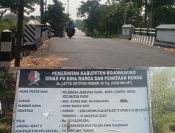 Bupati Bojonegoro Merespons “Kami Cek”, Pekerja Jembatan PU Bina Marga Tuntut Kejelasan Hak Upah