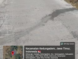 Dugaan Panik Disorot Media, Proyek BKKD Rp3,2 M Desa Kedungadem Yang Retak Langsung Ditambal Semen Asal-Asalan!